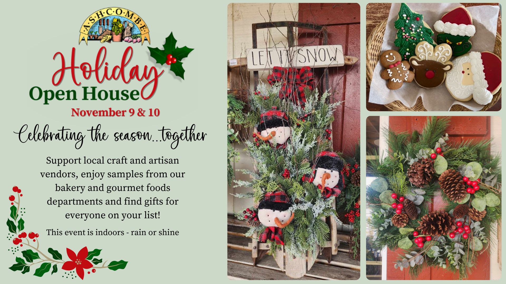 Ashcombe Holiday Open House